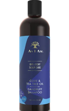 As I Am Dry and Itchy Shampoo w/Olive Oil and Tea Tree Oil 12 oz