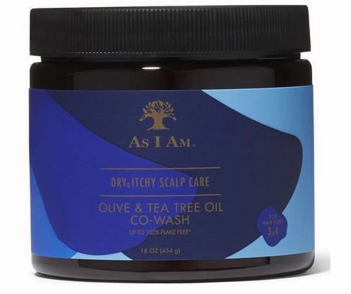 As I Am Dry and Itchy Scalp Care Olive & Tea Tree Oil Dandruff Cowash