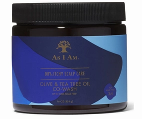 As I Am Dry and Itchy Scalp Care Olive & Tea Tree Oil Dandruff Cowash