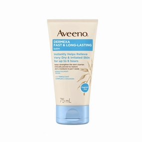 Aveeno Dermexa Fast & Long-Lasting Balm for Very Dry and Eczema Prone Skin 75ml