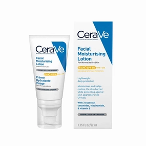 CeraVe AM Facial Moisturising Lotion SPF 50 52ml