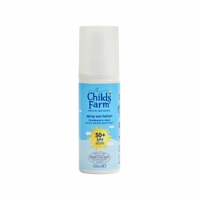 Childs Farm Fragrance Free Sensitive Sun Lotion Spray for Kids SPF 50  100ml