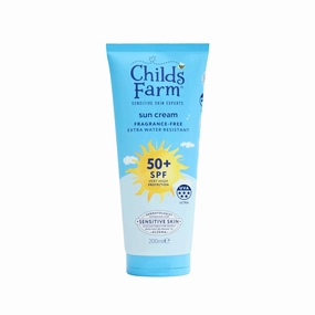 Childs Farm Fragrance Free Sensitive Sunscreen for Kids SPF 50  200ml