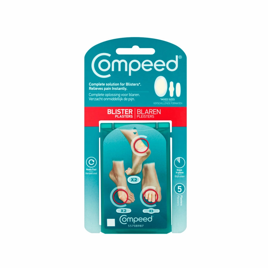 Compeed Blister Plasters: Mixed Sizes (5 Pack)