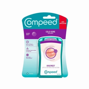 Compeed Cold Sore Discreet Healing Patch (15 Patches)