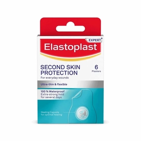 Elastoplast Second Skin Protection Hydrocolloid Advanced Plaster (6 Pack)
