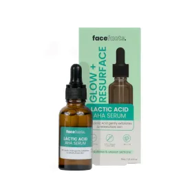 Face Facts Glow & Resurface Lactic Acid Moisturising Facial Serum 30ml