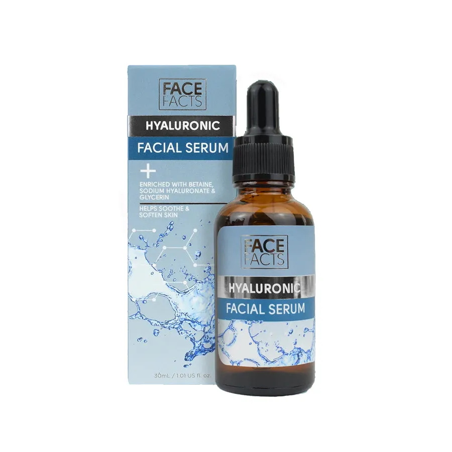 Face Facts Hyaluronic Hydrating Facial Serum 30ml