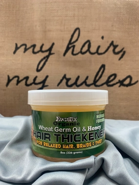 FANTASTIX ORGANIC WHEAT GERM OIL & HONEY HAIR  THICKENER (HERBAL FORMULA)