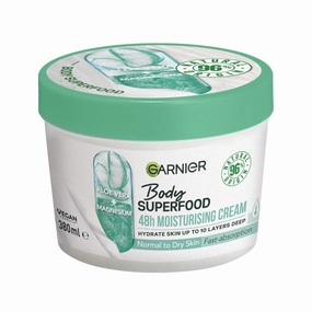 Garnier Body Superfood Aloe Vera & Magnesium Moisturising & Soothing Body Cream 380ml