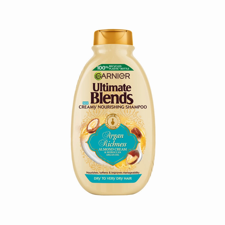 Garnier Ultimate Blends Argan Richness Nourishing Vegan Shampoo 400ml