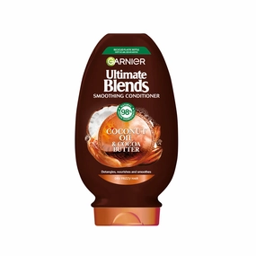 Garnier Ultimate Blends Coconut Oil & Cocoa Butter Smoothing and Nourishing Vegan Conditioner 400ml