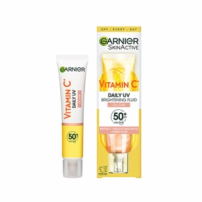 Garnier Vitamin C Daily UV Brightening Fluid Sheer Glow SPF50  for All Skin Types 40ml