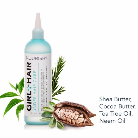 GIRL HAIR 'UNDER HAIR CARE' NOURISH LEAVE IN CONDITIONER 10.1 fl oz