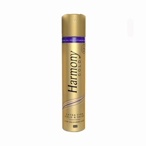 Harmony Gold Extra Firm Hold & Shine Hairspray 400ml
