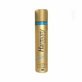Harmony Gold Firm Hold & Shine Hairspray 400ml