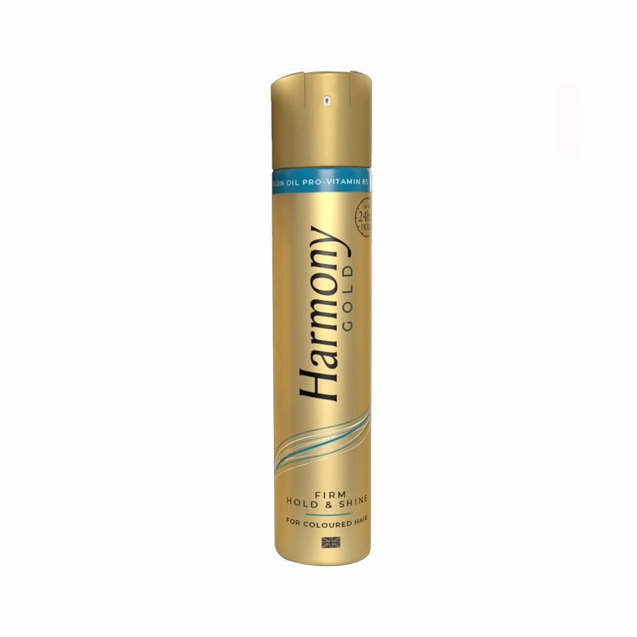Harmony Gold Firm Hold & Shine Hairspray 400ml