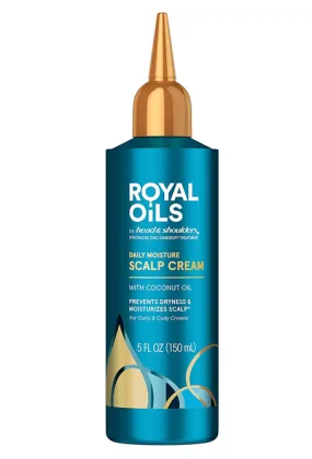 HEAD & SHOULDERS ROYAL OILS DAILY MOISTURE SCALP CREAM WITH COCONUT OIL