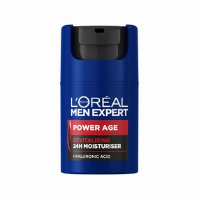 L'Or??al Paris Men Expert Power Age Hyaluronic Acid Moisturiser 50ml