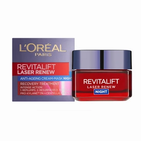 L'Or??al Paris Revitalift Laser Renew Anti-Ageing Cream-Mask Night 50ml
