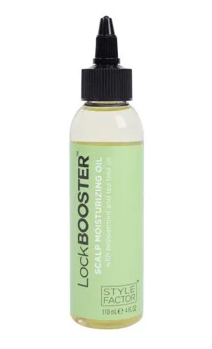 LOCK BOOSTER SCALP MOISTURIZING OIL W/ PEPPERMINT & TEA TREE OIL 4fl oz