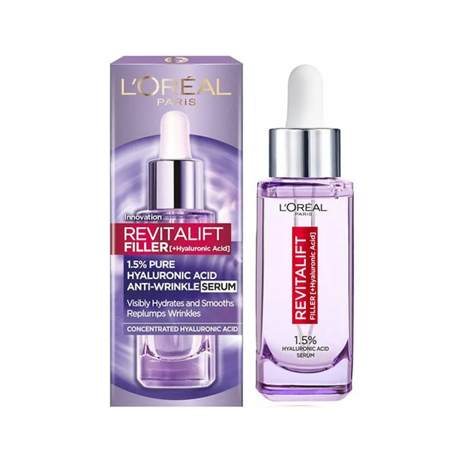 L'Or??al Paris Revitalift Filler with 1.5% Hyaluronic Acid Anti-Wrinkle Dropper Serum 30ml