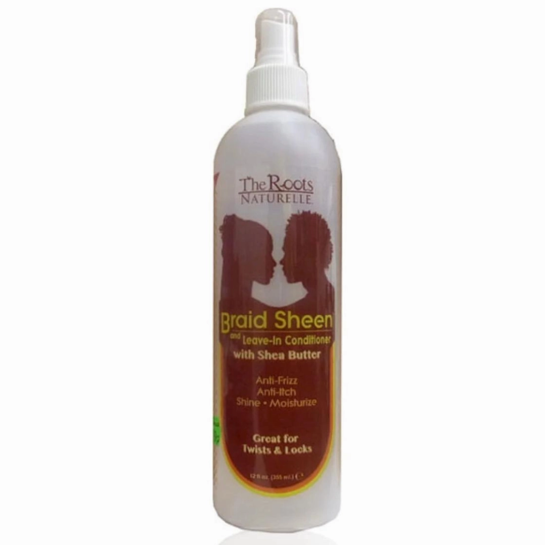 Roots Naturelle Braid Sheen and Leave-In Conditioner 12 Oz