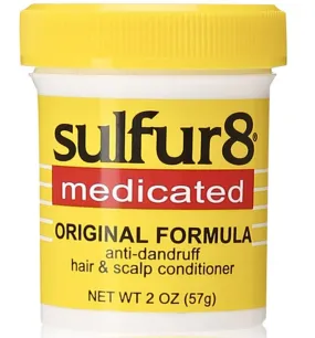 Sulfur 8 Medicated Hair & Scalp Conditioner 2oz (yellow)