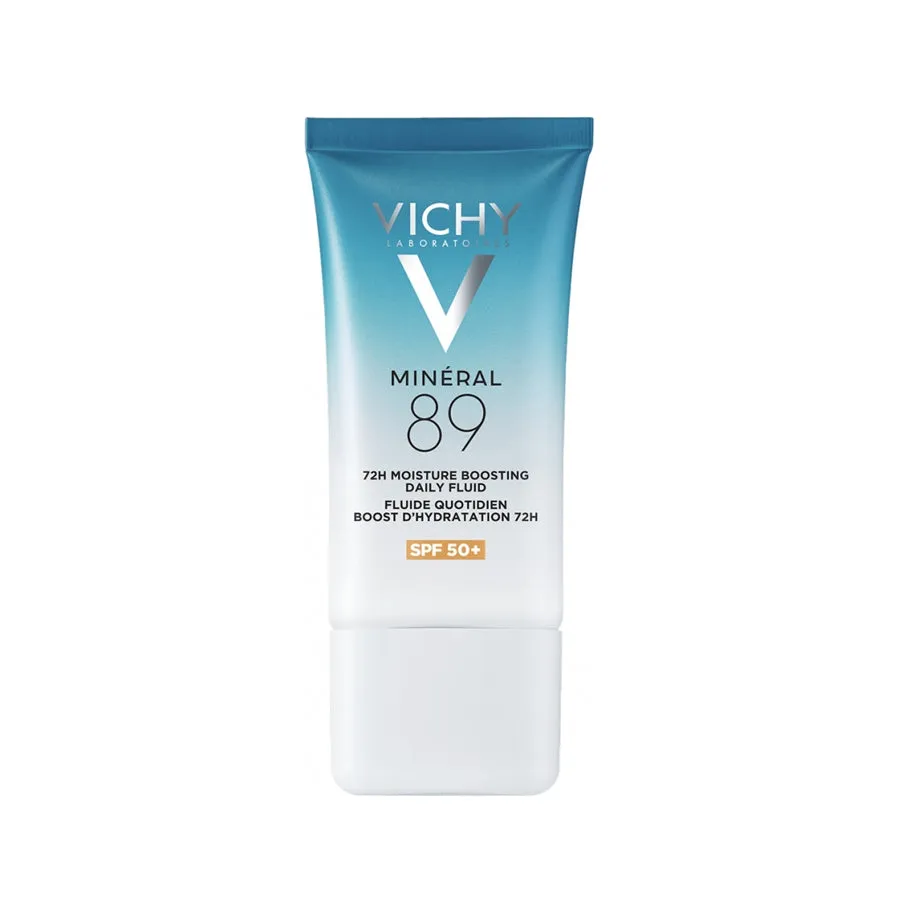 Vichy Mineral 89 72H Moisture Boosting Daily Fluid SPF50  Hyaluronic Acid 50ml